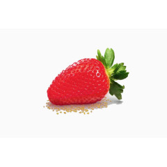 一颗草莓高清图