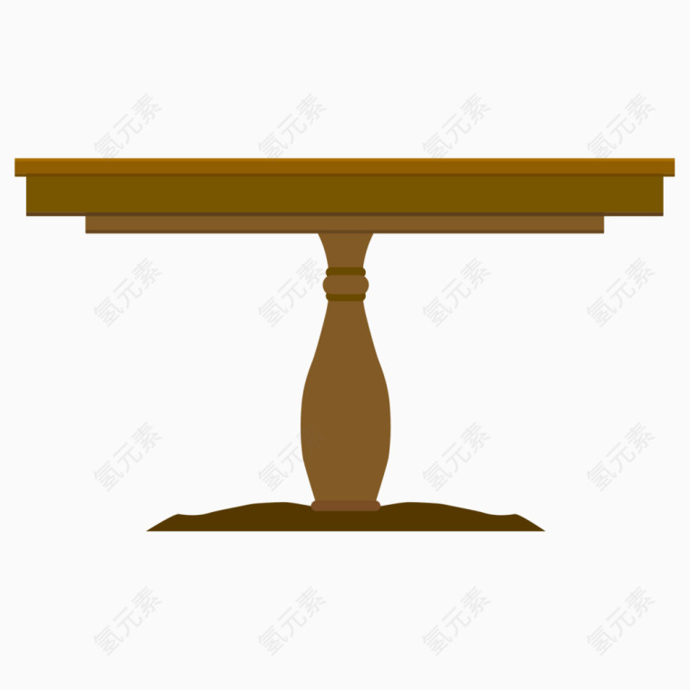 角度木桌