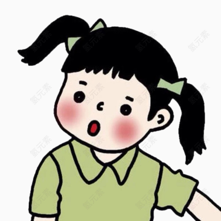 可爱的小孩子