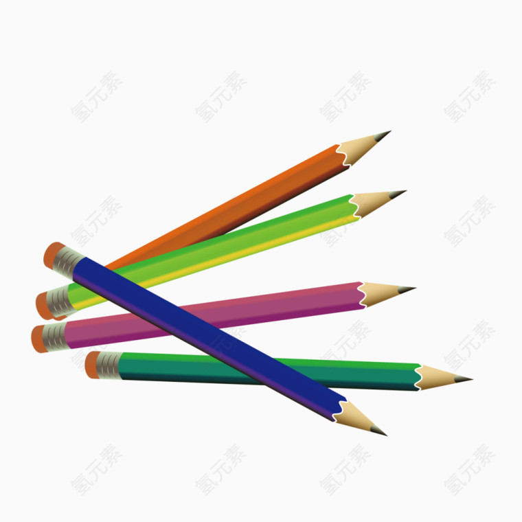 彩色铅笔画笔橡皮