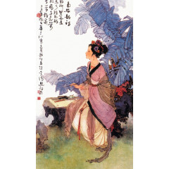 美女肖像画