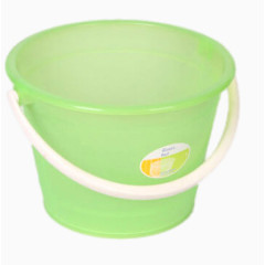果绿色塑料桶