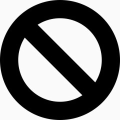 禁止禁止形状标志免费杂项图标集2