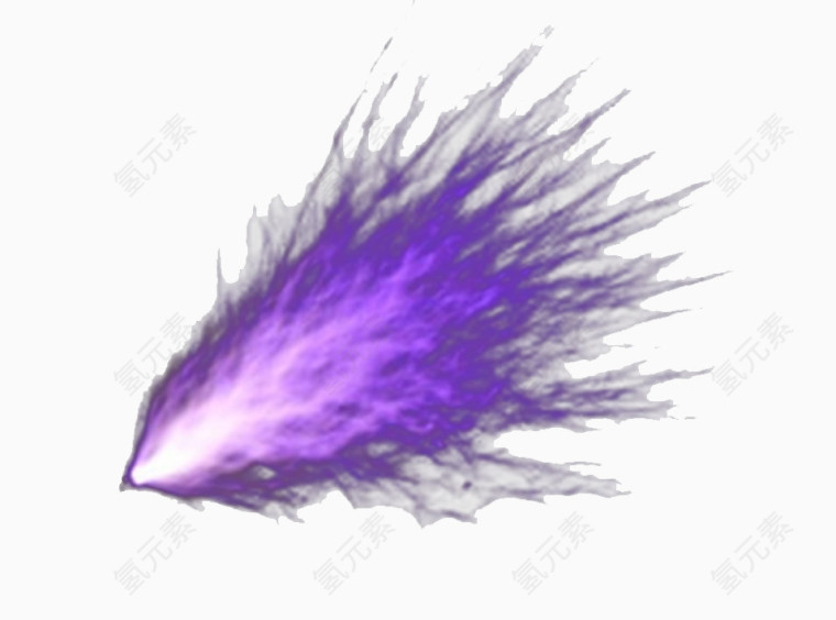 紫色火花