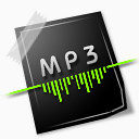 MP3声音文件桌面图标下载