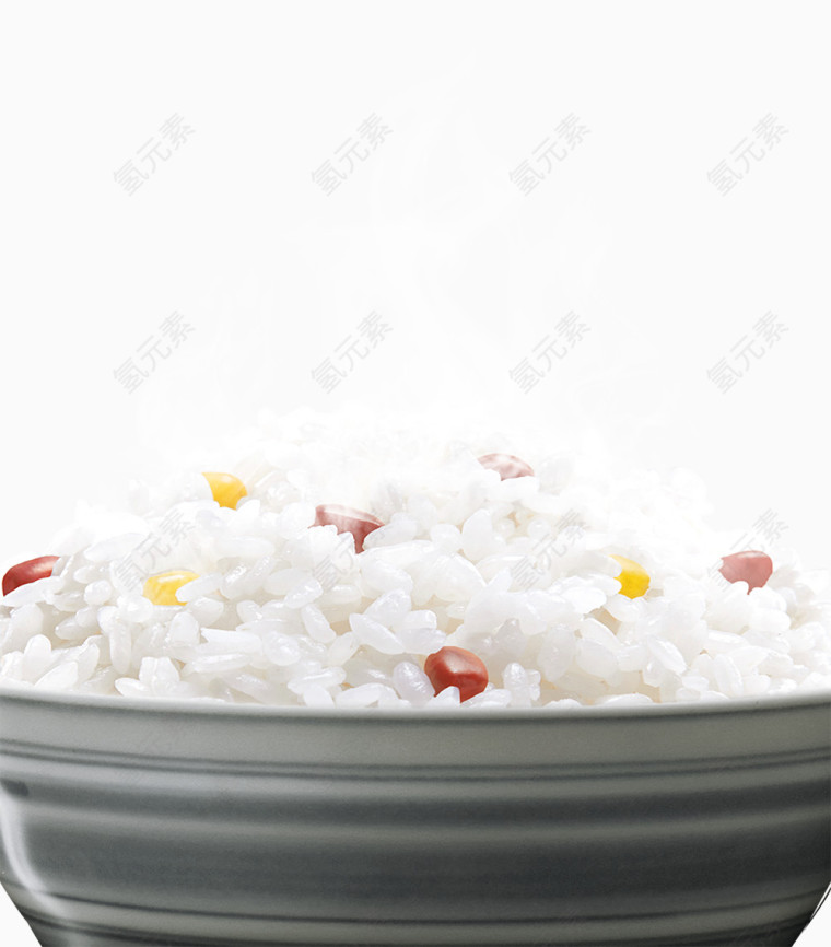 可口的白米饭