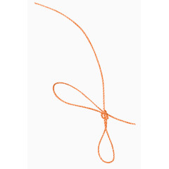 橙色的绳子