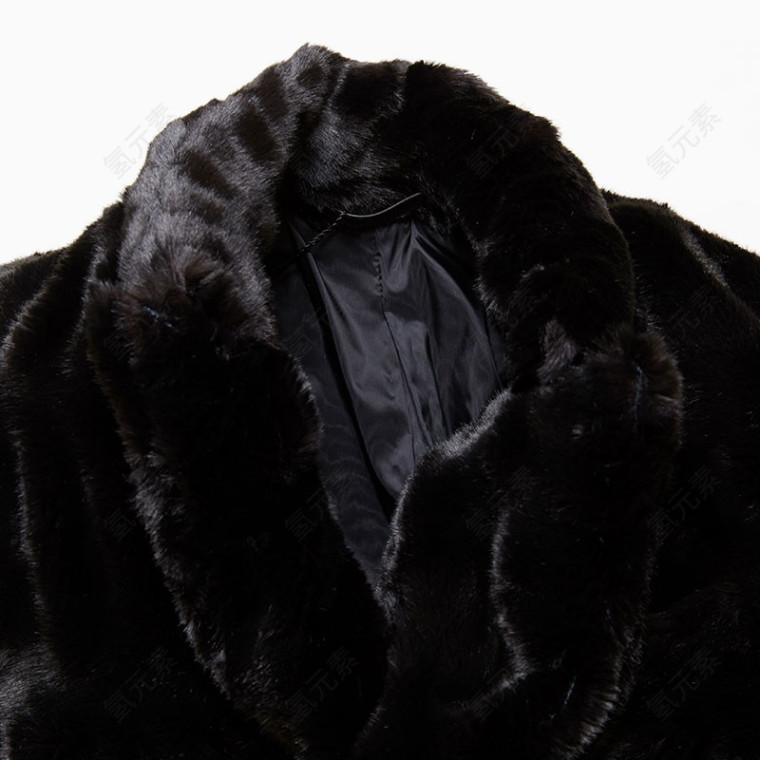 黑色毛衣外套