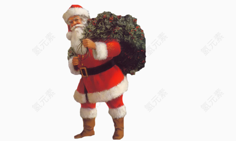 圣诞老人有一大堆煤炭