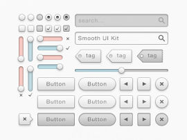 UI设计套件播放器按钮