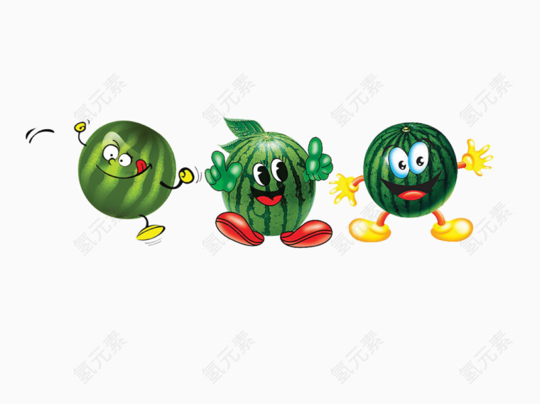 三个西瓜