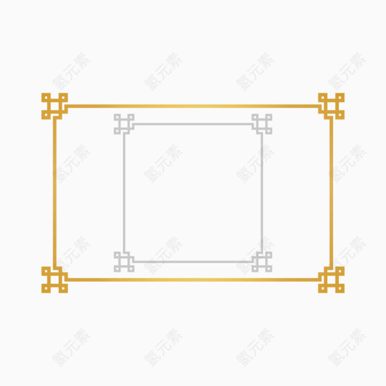 中国风传统边框纹理