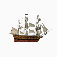 复古帆船模型