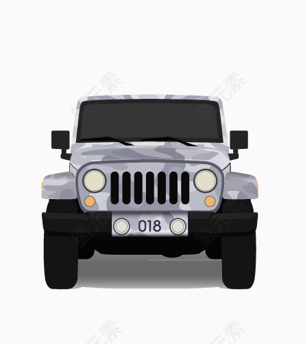 矢量JEEP