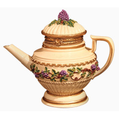 葡萄茶壶