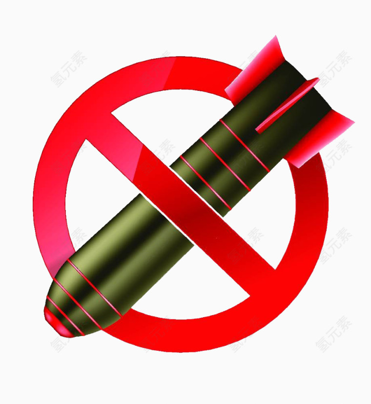 禁止核弹标志