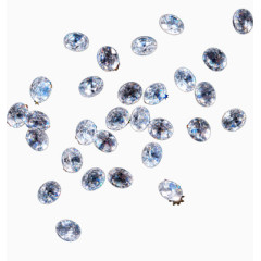 一堆钻石