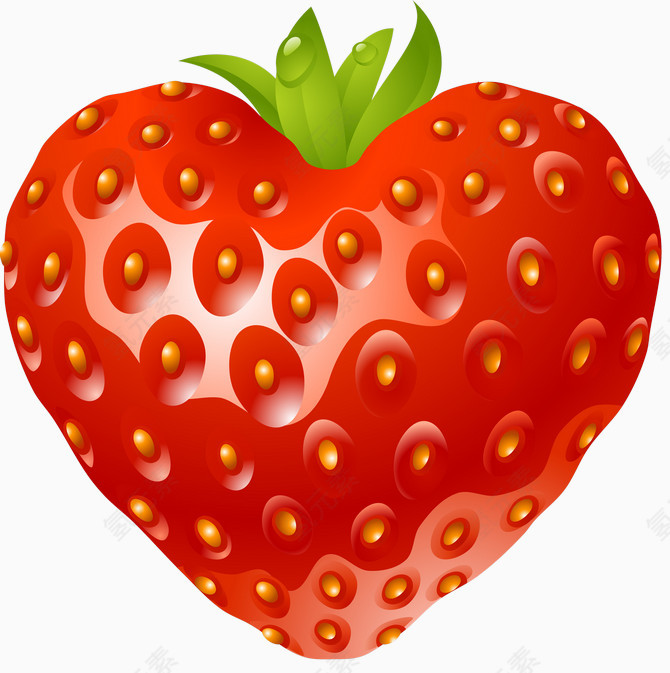 水果草莓图案