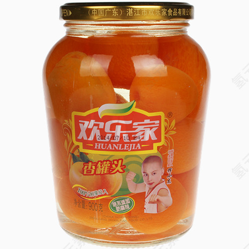 欢乐家杏子罐头