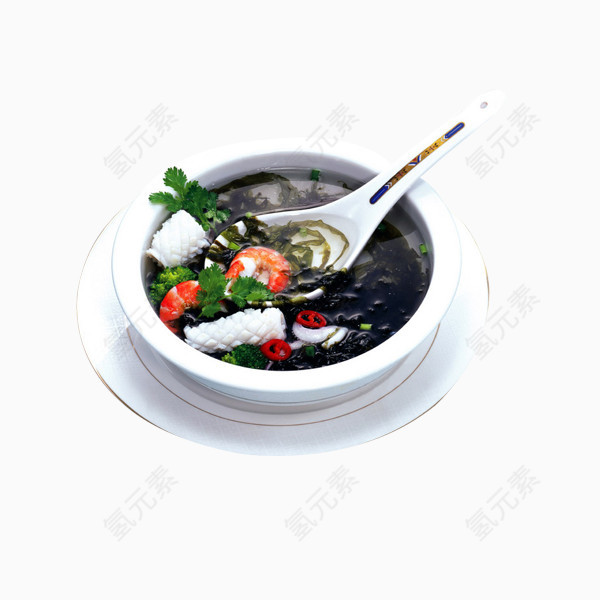 紫菜海鲜汤类