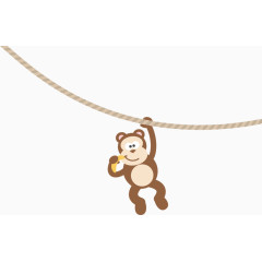 猴子 挂绳