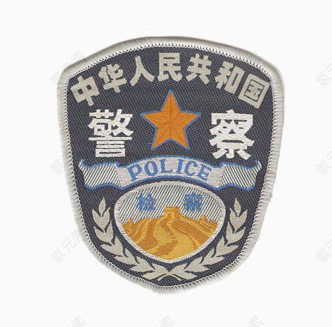 警察徽章素材图片