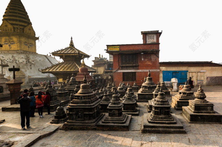 斯瓦杨布纳特寺景观