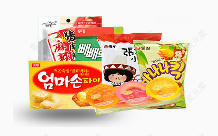 进口韩国零食
