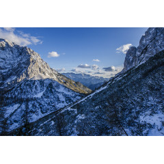 雪山 背景 唯美 蓝天