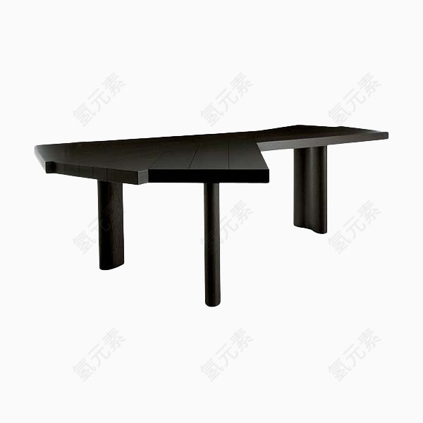 黑色造型设计感桌子