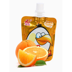橙子味吸吸果冻