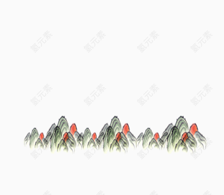 中国画山水