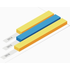 矢量手绘PPT柱状图