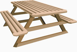 简易木桌