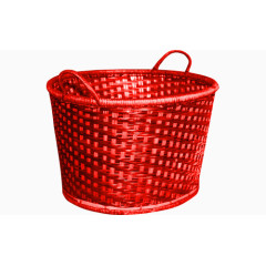 红色篮子