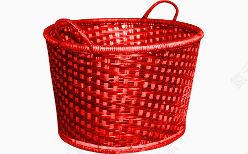 红色篮子