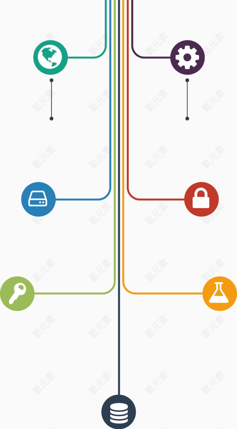 矢量ppt分支