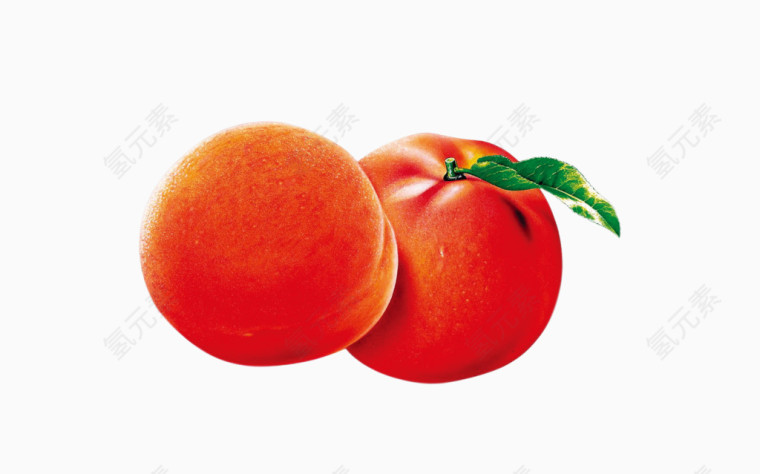红色桃子