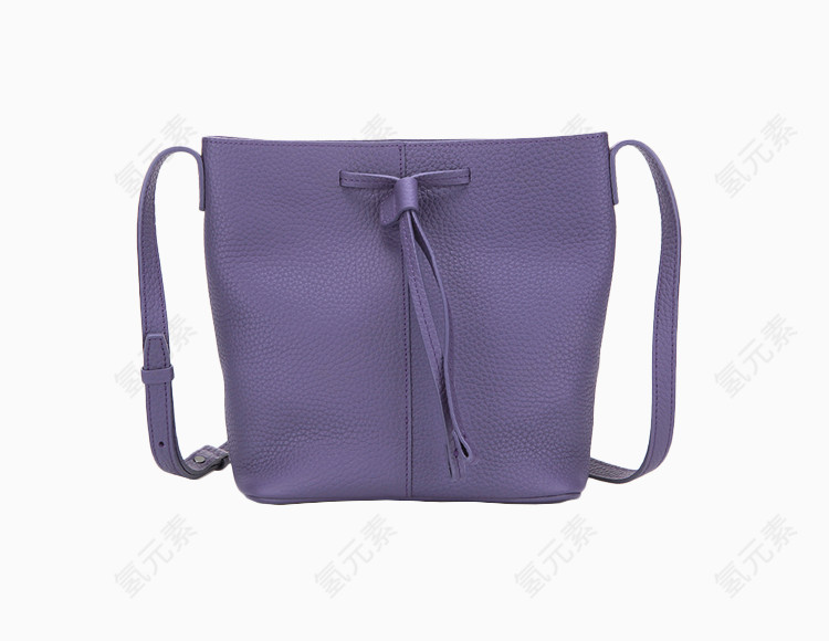 PALLA紫色斜挎包正面