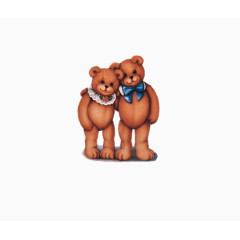 夫妻泰迪熊