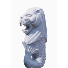 狮子鱼雕像