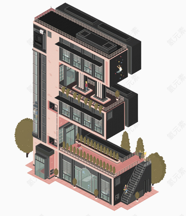 创意建筑字体设计