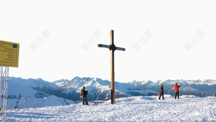 冬日滑雪场