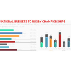 橄榄球赛国家预算信息图表