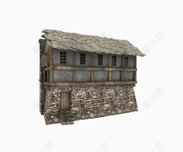 古代茅草屋