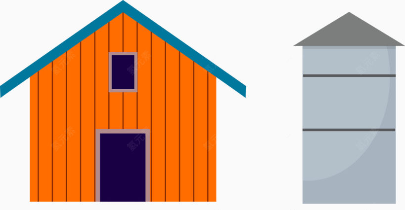 仓库图标矢量图下载