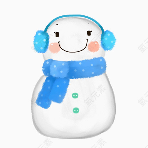 冬天雪人