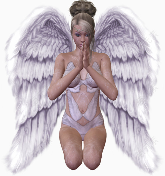 3D模型天使