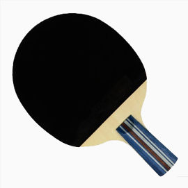 黑色乒乓球拍