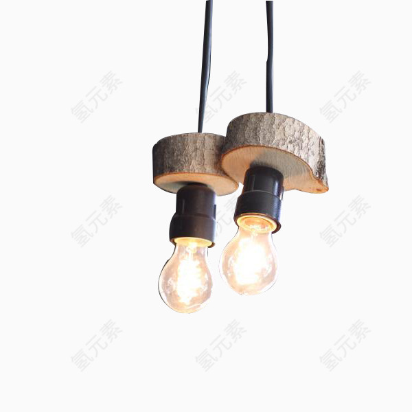 木头材质灯具